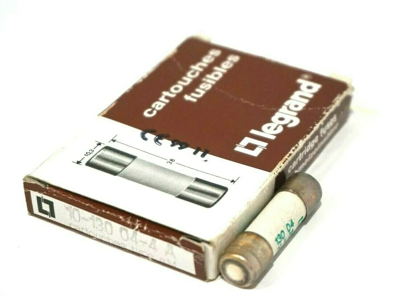 10 NEW LEGRAND 10-130-04-4 A FUSES 10130044A