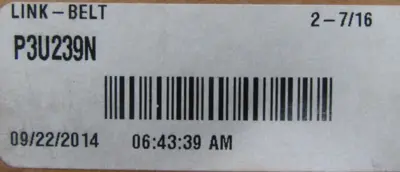NEW REXNORD P3U239N PILLOW BLOCK BEARING 2-7/16"