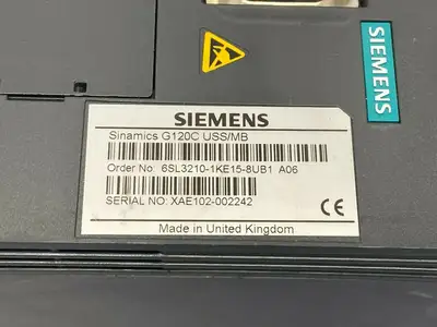 Used Siemens Sinamics G 120C Variable Speed Drives Michigan US | Maverick Industrial Sales #1487367