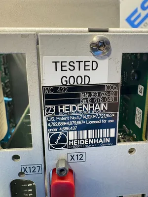 Used HEIDENHAIN MC 422 CC 424 Misc Electrical & Power Parts South Carolina US | ESS Industrial Equipment Sales #1425846