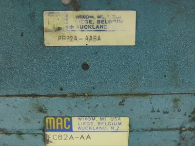 MAC Valves 2-Station Pneumatic Solenoid Valve Stack 3/8" Manifold 120V Series 82