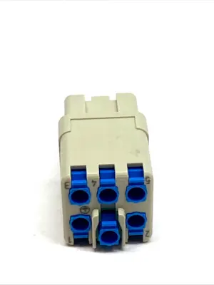 Han Q5/0-F-QL | Harting  Female Insert 5+PE 16A 400V Quick Lock 09120052733 - New – Open box