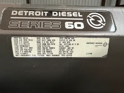Used DETROIT DIESEL SERIES 60 Generators Oklahoma US | Oil The Woodlands Group #1498250