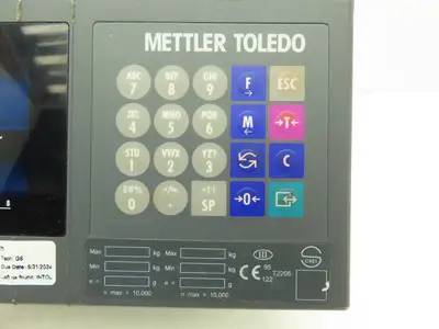 Mettler Toledo JTPA 2260 000 Jaguar Scale Operator Interface Controller 100-240V