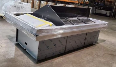 12-0002 Hussmann 22 Foot Produce Remote Display Island-2024