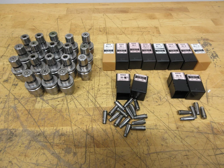 Used NIKKEN HSK32E SLIM CHUCK SK6 COLLET TYPE Tool Holders Minnesota US | Machinesused.com #1545617