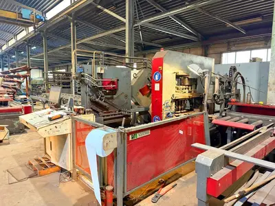 USED VOORTMAN V550A FLAT AND ANGLE PROCESSING MACHINE