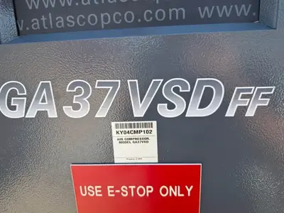 USED 2006 ATLAS COPCO GA 37VSD