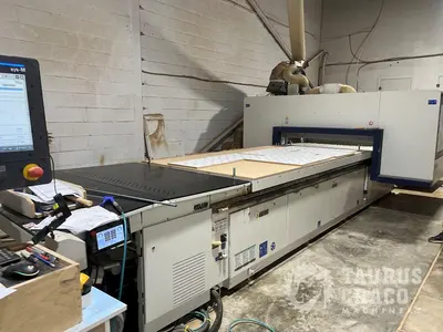 USED 2022 SCM MORBIDELLI X200 5X10 FLAT TABLE CNC ROUTER