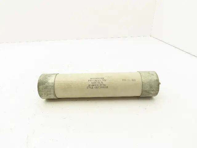 Westinghouse 680C386G03 Current Limiting Fuse 60 Amp 4.8kv Max Type EFD-1