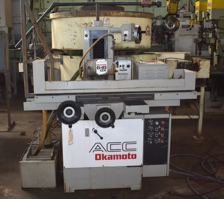 Used OKAMOTO ACC-6.18DX2 Reciprocating Surface Grinders Ohio US | Mohawk Machinery #182956
