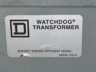 75 KVA SQUARE D 480 <-> 208y/120 ELECTRICAL TRANSFORMER: YOBRO #24138