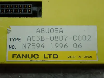 USED FANUC A03B0807C002