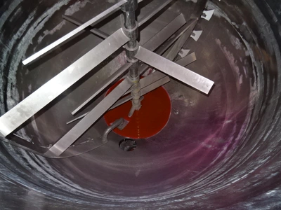 4,500L S/S JKTD Contra Rotational Mix Tank