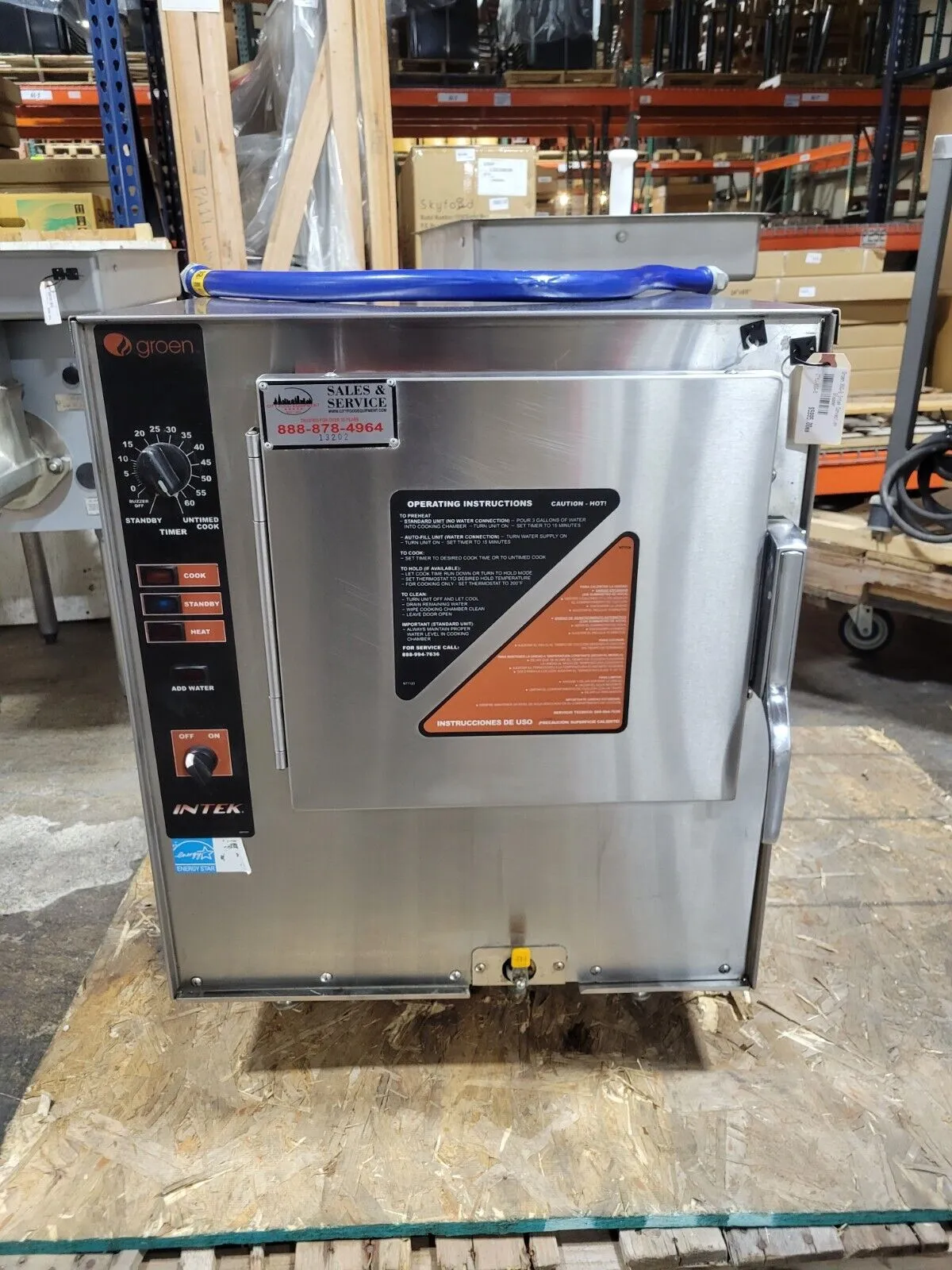Groen XSG-5 Commercial 5 tray Convection Steamer
