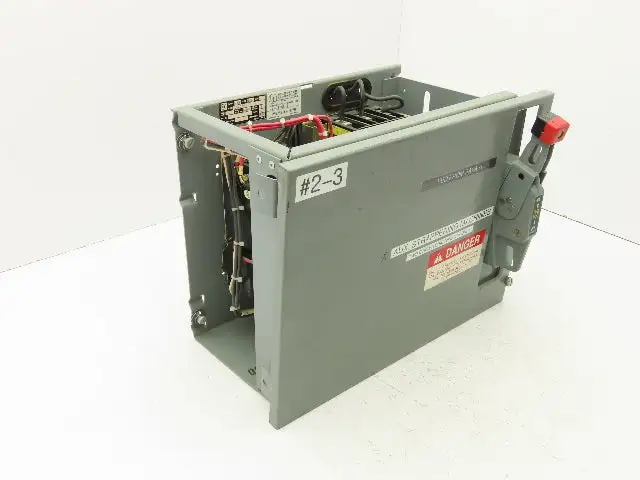 Square D 8998 MCC Bucket Motor Starter 10Hp Size 1 Fused Disconnect 3 Pole 600V