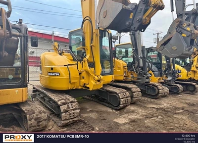 Used 2017 KOMATSU PC88MR-10 Crawler Excavators New Jersey US | Proxy Equipment #1424326