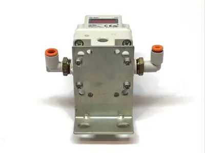 Used SMC Electro-Pneumatic Regulator1/4" NPT Ports Air Pressure Regulators Michigan US | Maverick Industrial Sales #1389696