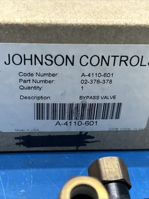 NEW Johnson Controls 02-376-378