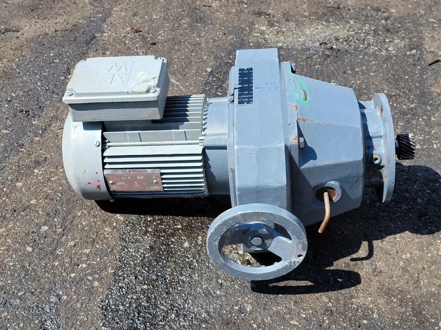 5 hp, 460 Volts, 1800 Rpm, Gear Motor