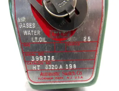 NEW ASCO HT8320A198 SOLENOID VALVE