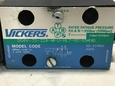 USED VICKERS DG4V3S22AMUHL760EN490
