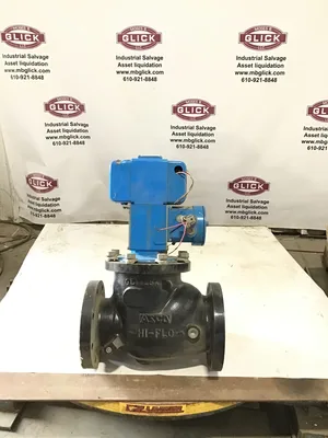 ASCO Hydramotor 4″ CI Electric Actuated Gas Shut-Off Valve 120V -40-150°F