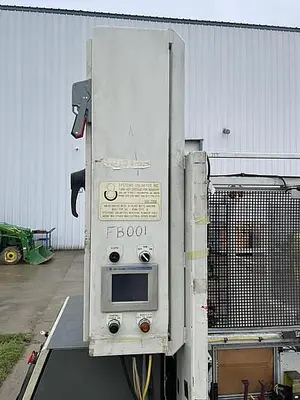 Used 2008 FANUC M10IA DUAL ARM ROBOTIC FOAM CELL WITH A/B SIDED INDEX TABE/ COULD CONVERT TO WELD CELL Robotic Welding Cells | Harbor Machinery Inc. #1283347