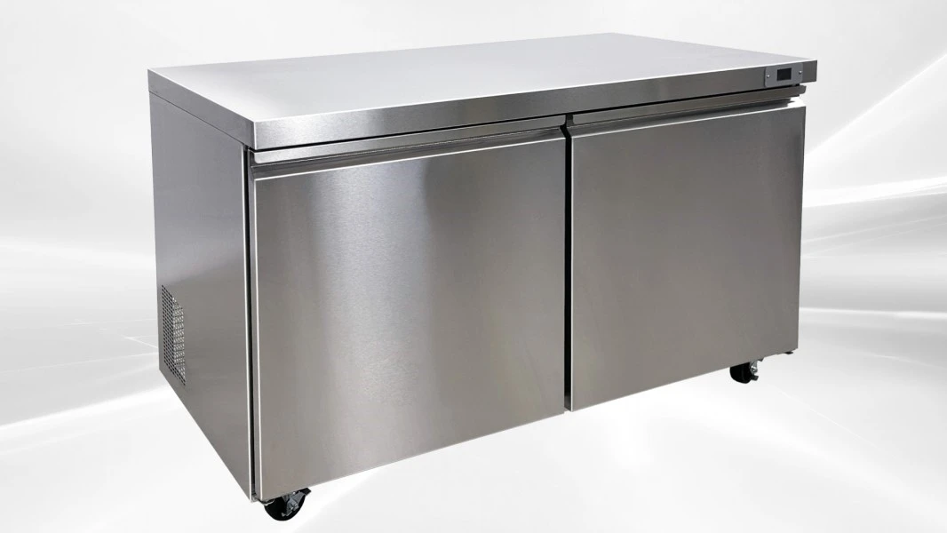 171-0380 60" Stainless Steel Self Contained Undercounter Freezer
