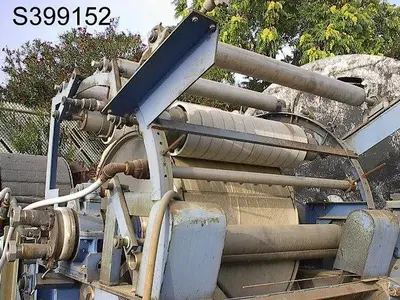Filter, Rotary, Vac, 3' X 2', 316 S/st, Ametek, String, #S399152