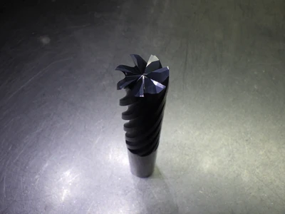 Kyocera/SGS 1" 7 Flute Carbide SQ Endmill 1" Shank TA Coated 77308 (LOC2756A)