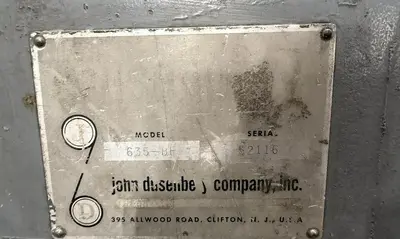 Used DUSENBERY 635 BL Slitters & Slitting Lines Pennsylvania US | Global Equipment International, LLC #1249100