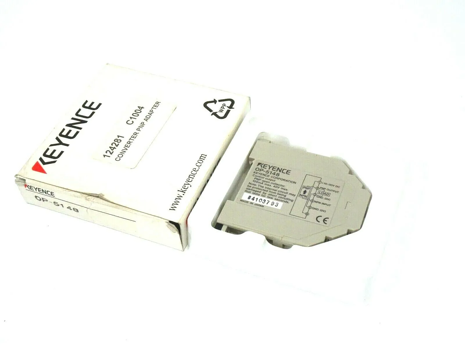 NEW KEYENCE OP-5148 ADAPTER / CONVERTER OP5148