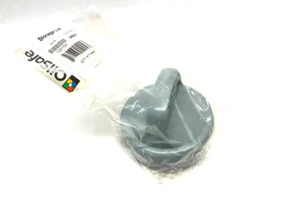 NEW OILSAFE SPILL-PROOF STORAGE LID, GRAY