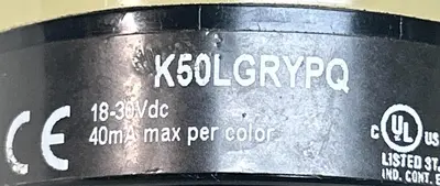 Used BANNER K50LGRYPQ Indicators Ohio US | Surplus Asset Holdings #1309809