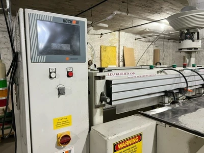 Used 2007 KOCH SPRINT PTP-3/1300 Throughfeed boring and boring/dowel-inserting machines Ontario CA | Aldan Woodworking Machinery #1252702