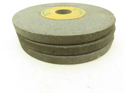 Norton 19A80-K7VG Surface Grinding Wheel 7" x 1/2" X 1-1/4" 80 Grit  Lot of 3