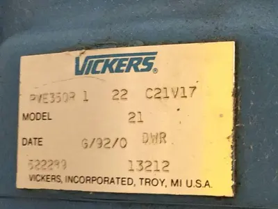 USED VICKERS PVE350R122C21V17