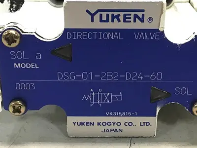 USED YUKEN DSG-01-2B2-D24-60