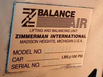 USED Z BALANCE AIR BA030080