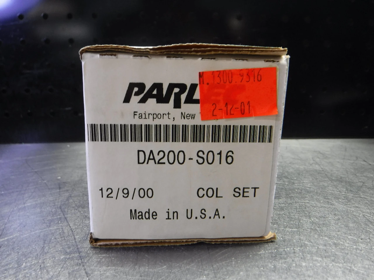 Parlec DA200 1/16-3/8 x 1/64 21 Piece Collet Set DA200-S016 (LOC1437B)
