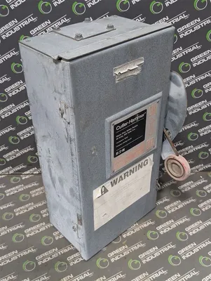60A Cutler Hammer DH362FRK Fusible Safety Switch 600VAC 3R Enclosure Used