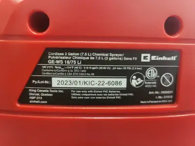 NEW EINHELL 3425221
