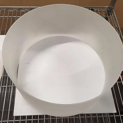 Veeco RF 350 or RF 1201 Quartz liner with quartz ring