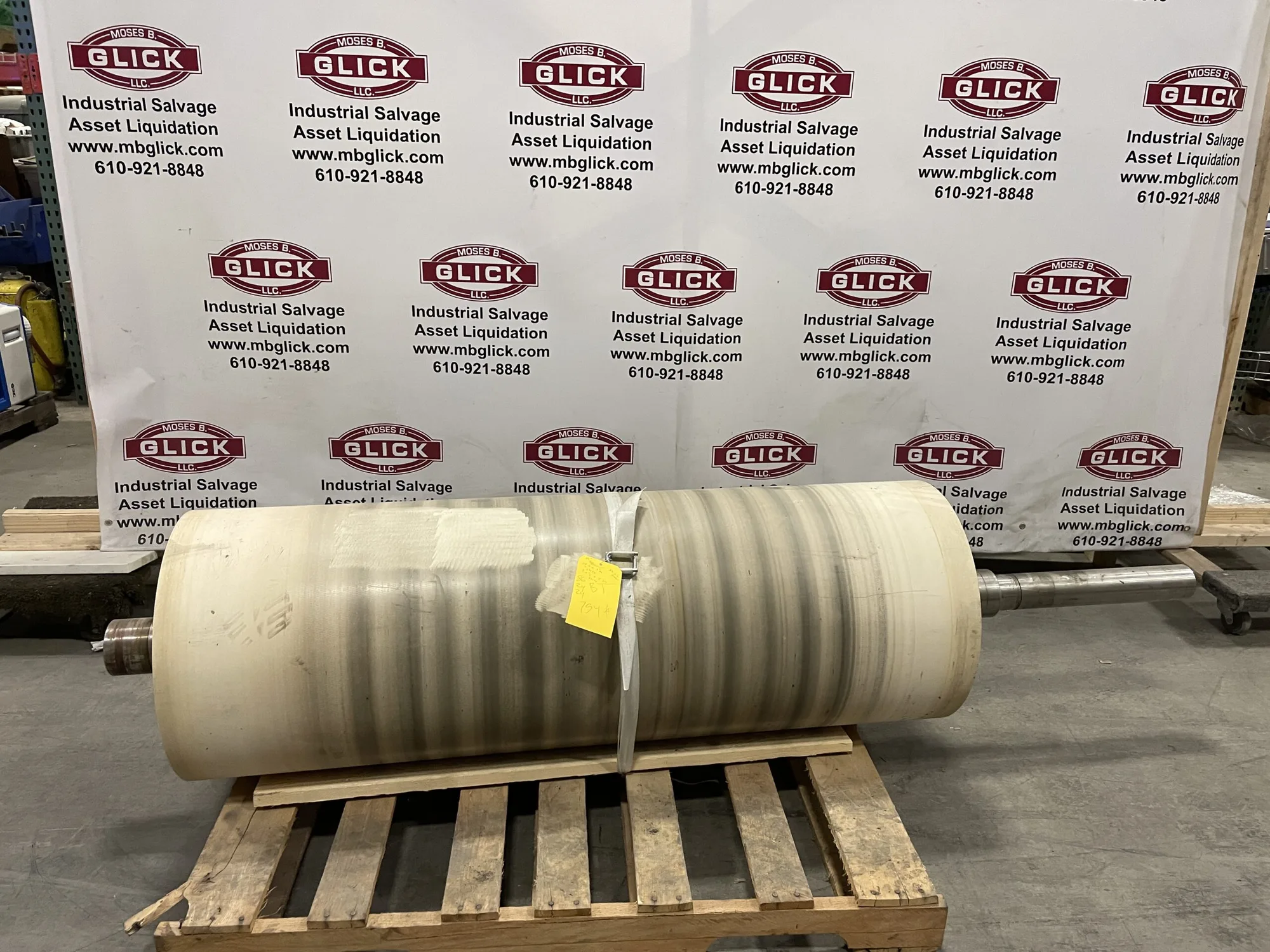 55.5” x 19” Food Grade Conveyor Belt Drive Roller