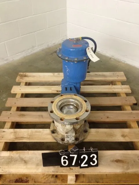 Neles Jamesbury 6"-150 V-Ball Control Valve