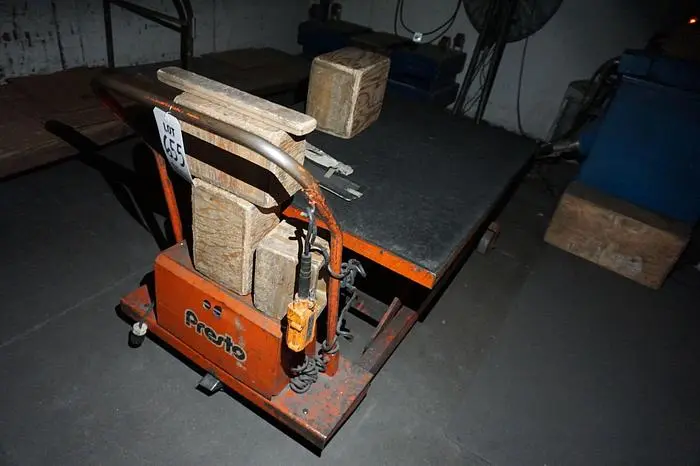 Used PRESTO LIFT CART Material Handling (misc) | World Equipment and Machine Sales #394796