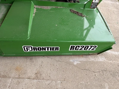 Used FRONTIER RC2072 BRUSH MOWER Rotary Cutters Michigan US | Miedema Asset Management Group #1424725
