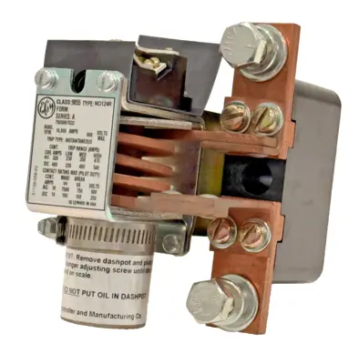 NEW SQUARE D 9055-NO-124R SERIES A MAGNETIC RELAY 9055NO124R
