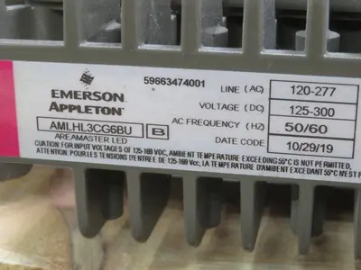 Used EMERSON AMLHL3CG6BU Lighting Texas US | Aucto #1308418